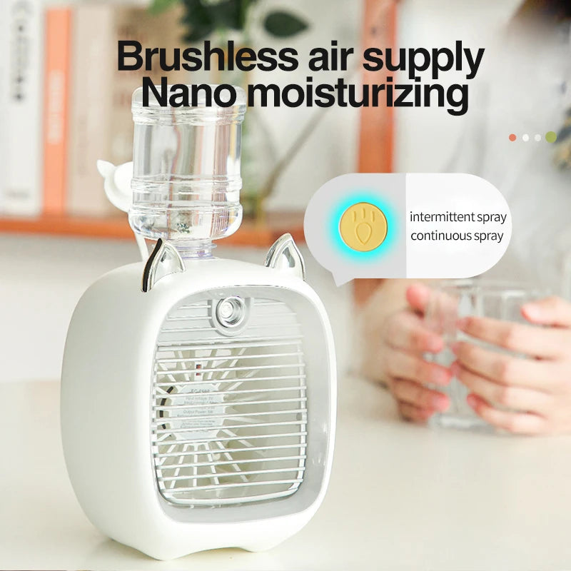 Beat the Heat & Breathe Easy: The Mini AC That's a Triple Threat!