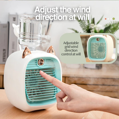 Beat the Heat & Breathe Easy: The Mini AC That's a Triple Threat!