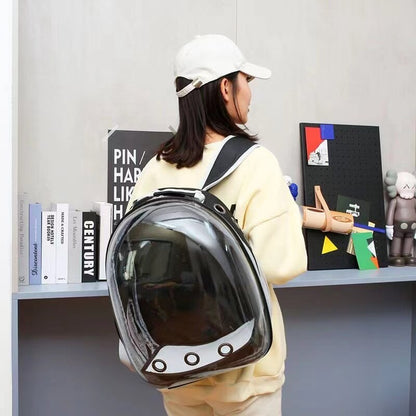 Blast Off to Adventure with Your Furry Copilot: The Astronaut Pet Carrier!